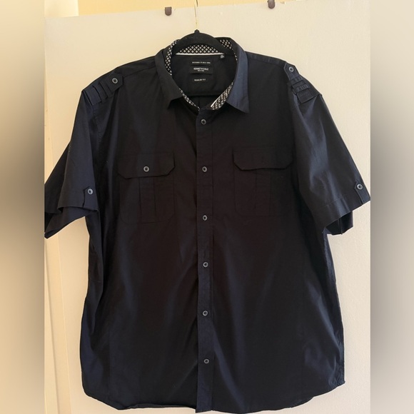 Kenneth Cole Other - Men's Black Short Sleeve Shirt